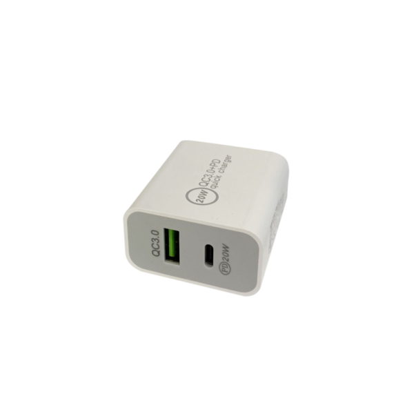 20W fast charging wall adapter